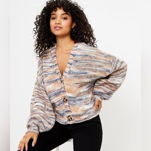 Ann Taylor Loft knit cardigan, size M